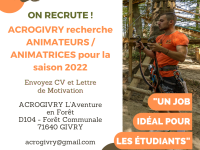 Le parc aventures Acro'Givry recrute 