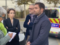 Violences urbaines : Julien Odoul s'est rendu à côté de Montbéliard