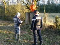 Les gendarmes de Saône et Loire ont contrôlé les chasseurs sur la Côte Chalonnaise