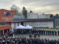Les sapeurs-pompiers de Saône et Loire ont rendu un dernier hommage à un "sacré bonhomme"