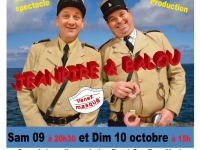 Pas à pas pour Yanis est heureuse de vous annoncer le Nouveau spectacle de JEANPIRE ET BALOU « DEBARQUEMENT IMMEDIAT