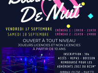 Le Badminton Club de Saint-Marcel organise un Badminton de Nuit ouvert à tous pour la rentrée.