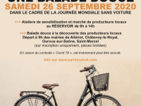 Tous à bicyclette pour une balade douce organisée par l'Orange Bleue