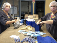 Des kits d'hygiène fabriqués en Saône et Loire pour les sinistrés des Alpes-Maritimes 