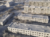 EN IMAGES - Impressionnante immersion dans une ville minière fantôme de l'extrême nord de la Russie