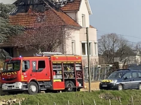 Feu de toiture important dans une habitation à Rully 