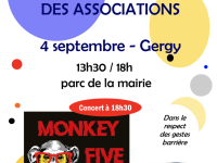 Forum des associations ce samedi à Gergy 