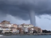 Incroyable trombe marine observée ce samedi au large de la Corse