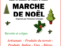 Marché de Noël ce samedi à Fontaines 