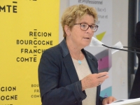Marie-Guite Dufay salue la naissance du Parc naturel régional du Doubs horloger