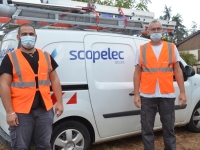 La rédaction d'info-chalon.com passe à la fibre optique - Merci à l'équipe de Scopelec ! 