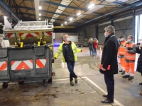 Compacteur électrique et nouvelles méthodes de travail à l'essai au service de propreté urbaine de Chalon sur Saône