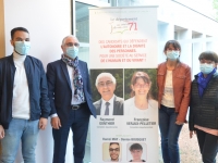 DEPARTEMENTALES - CHALON 1 - Françoise Verjux-Pelletier et Raymond Gonthier affichent "expérience et maîtrise des dossiers en faveur des habitants du canton" 