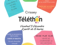 TELETHON 2021 - Crissey se mobilise vendredi soir 