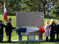 Inauguration du mémorial départemental des Compagnons de la libération à Buxy