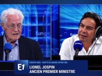 Pour Lionel Jospin, invité d'Europe 1, "Macron n'est pas inscrit dans l'Histoire, il est le produit d'un moment"