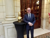 SAÔNE-ET-LOIRE : Sébastien Martin, président d’Intercommunalités de France, a reçu aujourd’hui une Marianne d’Or de la démocratie locale