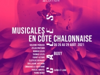 20ème édition festival Musicales en Côte Chalonnaise du 26 au 29 août 