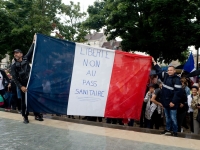 A Dijon, un millier de manifestants contre le pass sanitaire
