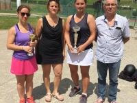 Belle ambiance pour le Tournoi d'été du Tennis Club Rully