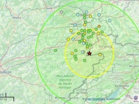 Un séisme de magnitude 4,1 chez nos voisins de Franche-Comté au cours de la nuit de Noël
