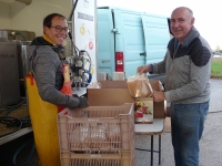 À Varennes-le-Grand, on fait du jus de pomme pour une bonne action !