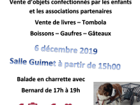 TELETHON 2019 - Vente d'objets confectionnés par les enfants à Demigny