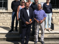 Le député de Saône et Loire, Raphaël Gauvain, à la rencontre de la nouvelle équipe municipale de Saint Loup de Varennes