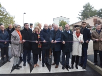 La fin des travaux dans le quartier des Cèdres à Mercurey officiellement inaugurée 