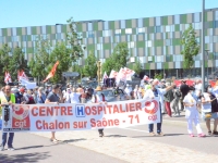HOPITAL PUBLIC - Une nouvelle journée de mobilisation en demi-teinte à Chalon sur Saône