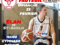 BASKET FAUTEUIL - Ce dimanche Chalon reçoit Saint Avold 