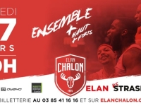 Le match Elan Chalon - Strasbourg maintenu au Colisée !