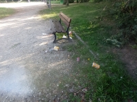 Le coup de gueule depuis l'Esplanade Michel Allex à Chalon 