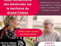 Les Petits Frères des Pauvres recherchent des bénévoles sur le Grand Chalon 