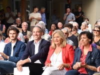 A Frangy en Bresse, Raphaël Glucksmann redonne des couleurs à la Rose 