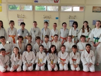 Une trentaine de judokas St Marciaux en stage ! 