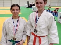 Assia SAFI et Candice CARILLON  qualifiées pour la Coupe de France Minimes 