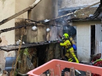 Plus de peur que de mal après un début d'incendie derrière un restaurant de la rue du Blé à Chalon 