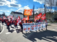 Journée de mobilisation contre la réforme des retraites, encore des milliers à Chalon 