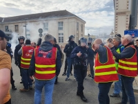 Tensions autour de la gare et jets de lacrymogène à Chalon 
