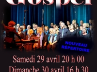 Le Choeur Gospel Chalon vous invite à son double concert à Mellecey