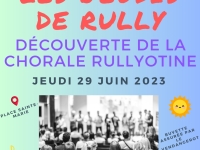 Soirée musicale jeudi soir à Rully 