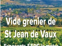 Vide-greniers dimanche prochain à Saint-jean de Vaux 
