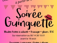 Soirée guinguette  le 25 août à Crissey 