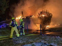 Violent feu d'habitation ce dimanche soir à Torcy 