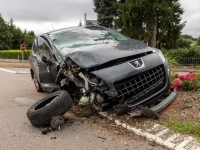 Un piéton fauché par une voiture