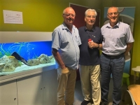 Le Rotary Chalon Bourgogne-Niépce offre un aquarium au service hématologie-oncologie de l’hôpital William-Morey 
