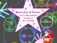 Le marché d'hiver de Varennes le Grand annoncé le 9 décembre 