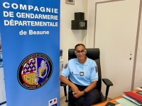 Focus sur Amal Ayoubi, commandant de la compagnie de gendarmerie de Beaune