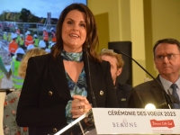 Voeux enthousiastes pour Charlotte Fougère, Présidente du Palais des Congrès de Beaune 